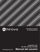 AG Neovo RX-55E Manual de usuario
