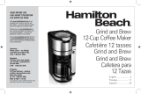 Hamilton Beach 45505 Manual de usuario
