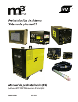 ESAB m3® Plasma G2 Plasma System Pre-Installation Guía de instalación