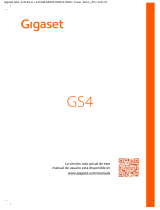 Gigaset GS4 senior Guía del usuario