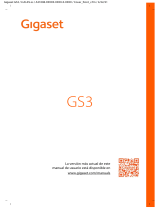 Gigaset GS3 Guía del usuario