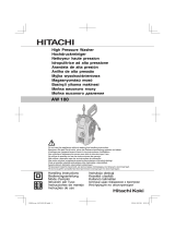 Hitachi AW 100 Manual de usuario