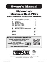 Tripp Lite High-Voltage Monitored Rack PDUs El manual del propietario