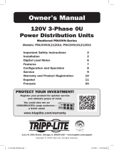 Tripp Lite Monitored PDU3VN-Series 3-Phase PDUs El manual del propietario