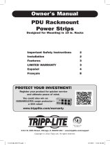 Tripp Lite PDU Rackmount Power Strips El manual del propietario