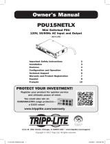 Tripp Lite TRIPP-LITE PDU15NETLX Mini Switched PDU El manual del propietario