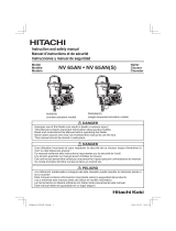 Hitachi NV 65AN Instruction And Safety Manual