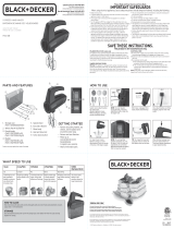 Black and Decker Appliances MX410B Guía del usuario