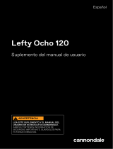 Cannondale Lefty Ocho 120 El manual del propietario