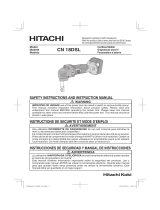 Hitachi CN 18DSL Manual de usuario
