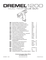 Dremel 1200 DUAL TEMP GLUE GUN El manual del propietario