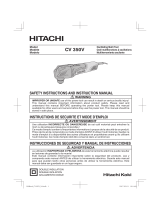Hitachi Koki CV 350V Manual de usuario