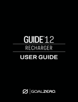 Goal Zero Guide 12 Manual de usuario
