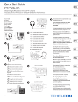 TC HELICON PERFORM-VG Guía de inicio rápido