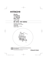 Hitachi M 12V2 Handling Instructions Manual