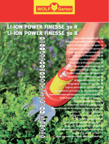 WOLF-Garten LI-ION POWER FINESSE 30 B El manual del propietario