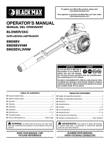 Black Max BM26BV Manual de usuario