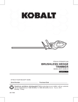 Kobalt KHT 2424B-03 Manual de usuario