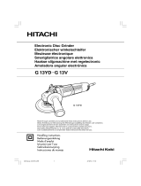 Hikoki G13YD Manual de usuario