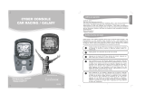Lexibook JG1500 CYBER CONSOLE CAR RACING- GALAXY Manual de usuario