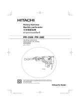 Hitachi PR-38E Instrucciones de operación