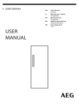 AEG AGB728E5NX Manual de usuario