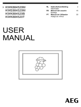 AEG KWK884520M Manual de usuario