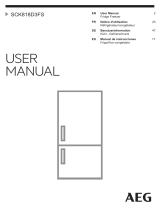 AEG SCK818D3FS Manual de usuario