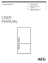AEG SCK618F3FS Manual de usuario