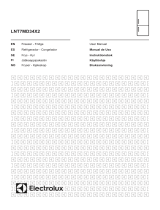 Electrolux LNT7MD34X2 Manual de usuario
