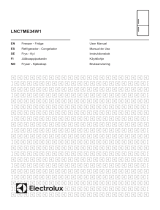 Electrolux LNC7ME34W1 Manual de usuario
