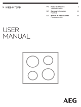 AEG IKE84473FB Manual de usuario