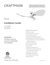 Craftmade Fluid FLD54 Guía de instalación