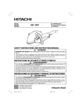 Hitachi CC 12Y Manual de usuario
