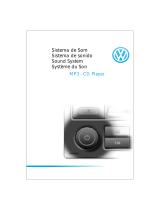 Volkswagen MP3 - CD Player Manual de usuario