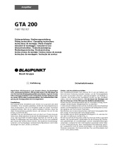Blaupunkt BLAUPUNKT GTA 200 El manual del propietario