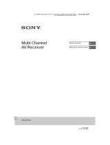 Sony STR-DH590 El manual del propietario