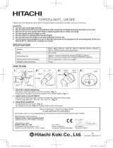 Hikoki UB18D Manual de usuario