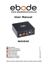 Ebode WAVE40 Manual de usuario