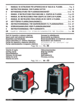 Cebora 361 Plasma Sound PC 10051/T Manual de usuario