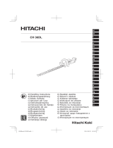 Hitachi Koki CH36DL Manual de usuario