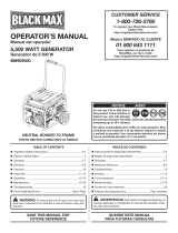 Black Max BM905500 El manual del propietario