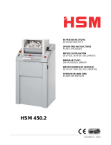 HSM Powerline 450.2 Operating Instructions Manual