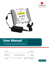 Triax TMB 1000 Manual de usuario