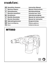 Maktec M8600 Manual de usuario