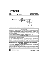 Hitachi H 55SC Safety Instructions And Instruction Manual