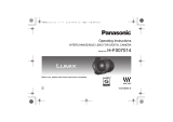 Panasonic H-F007014E El manual del propietario
