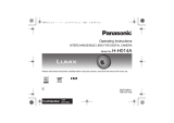 Panasonic HH014AE Instrucciones de operación