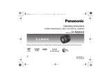 Panasonic HNS043E Instrucciones de operación