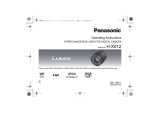 Panasonic HX012E Instrucciones de operación